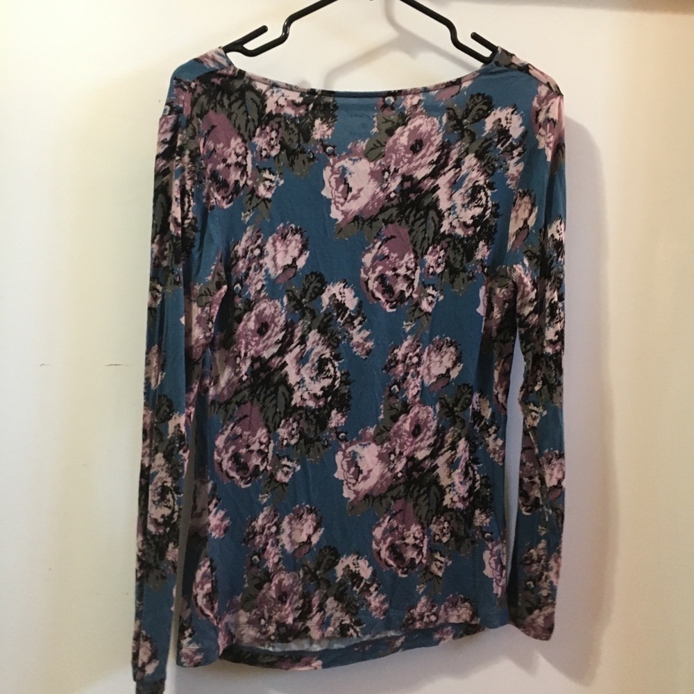 GNW Long Sleeve Floral Shirt - Picture 2 of 6